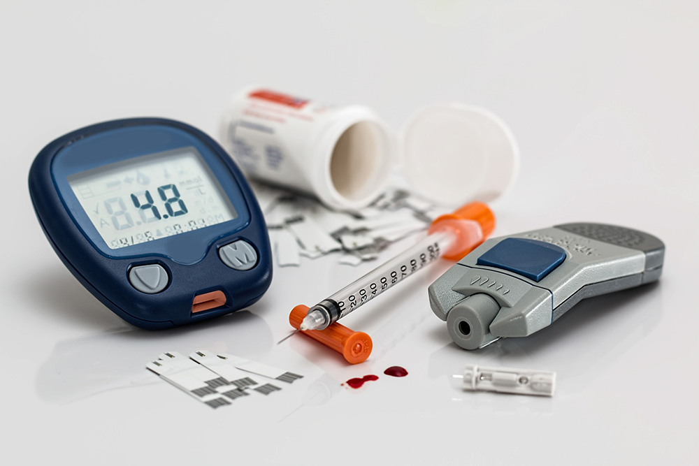 Glucose testing kit